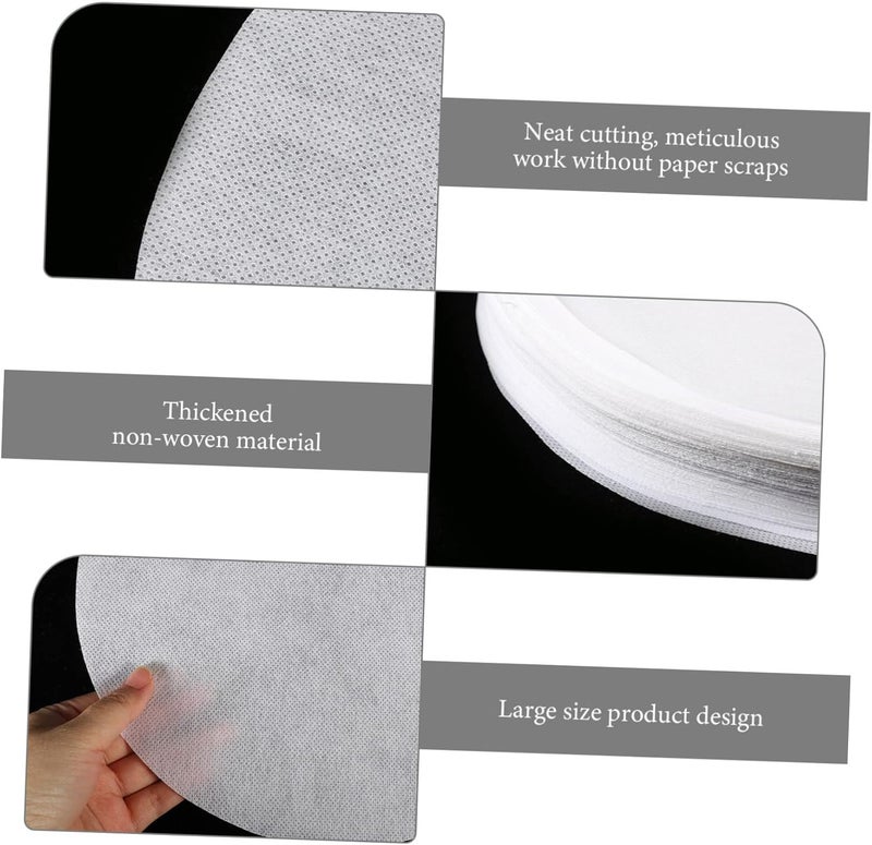 BCOATH Bird Cage Liner Papers Disposable Absorbent Cushions with Leak-Proof Bottom for Parrots and Small Birds 11X11X1.6 Inch Round Cage Liners 100 Sheets - Image 2
